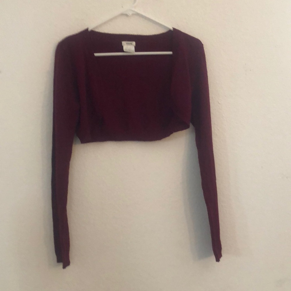 Vintage cropped cardigan